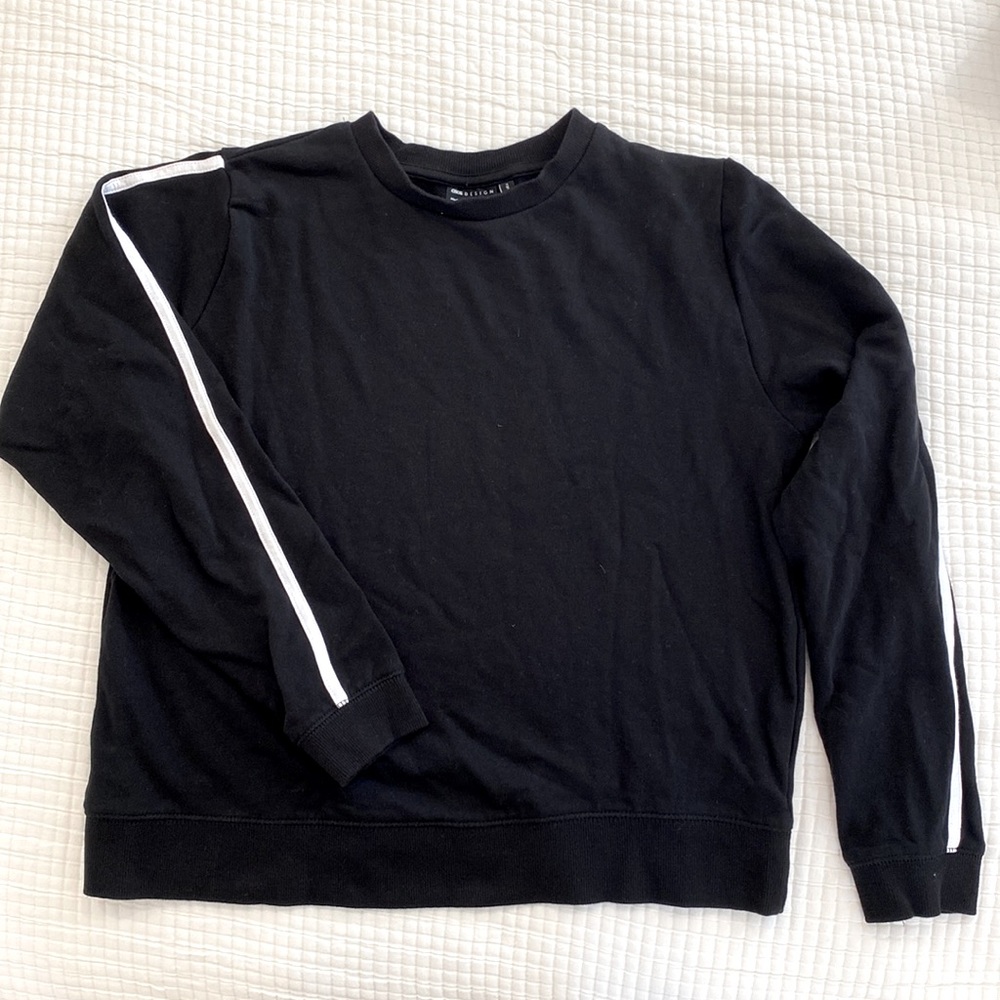 ASOS sweatshirt with race stripe detail